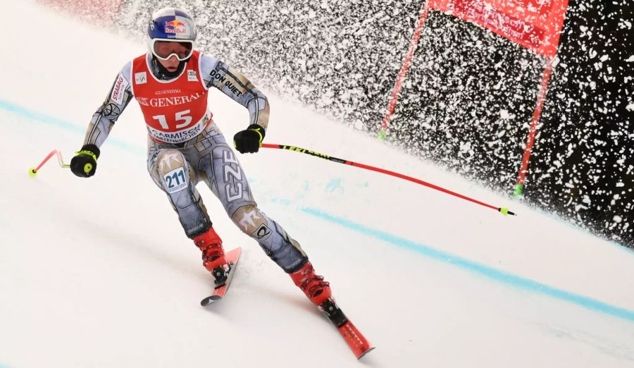 Ester Ledecka hat in dieser Saison bereits einen Super-G gewonnen.