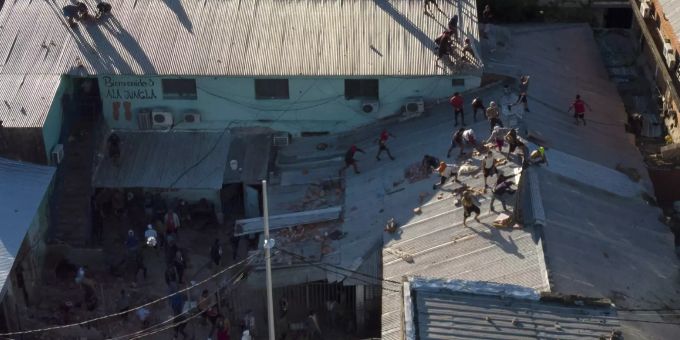 Zahl der Toten bei Gefangenenmeuterei in Paraguay steigt auf sieben. APTOPIX Paraguay Prison Riot