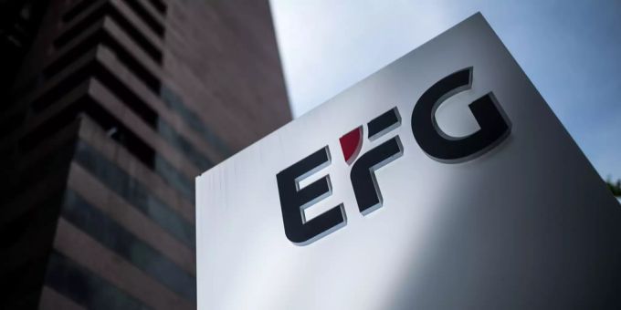 Das Logo der EFG International. (Archivbild) EFG International