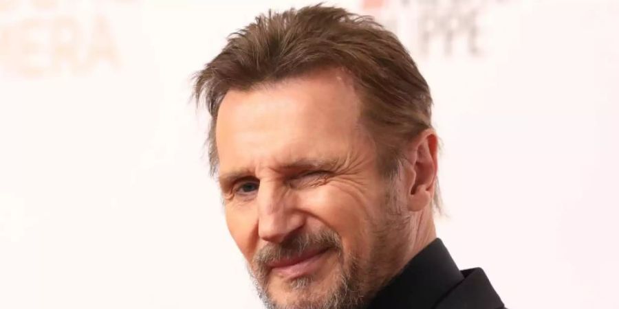 Liam Neeson dreht nicht zum ersten Mal in Berlin. Foto: Georg Wendt/dpa