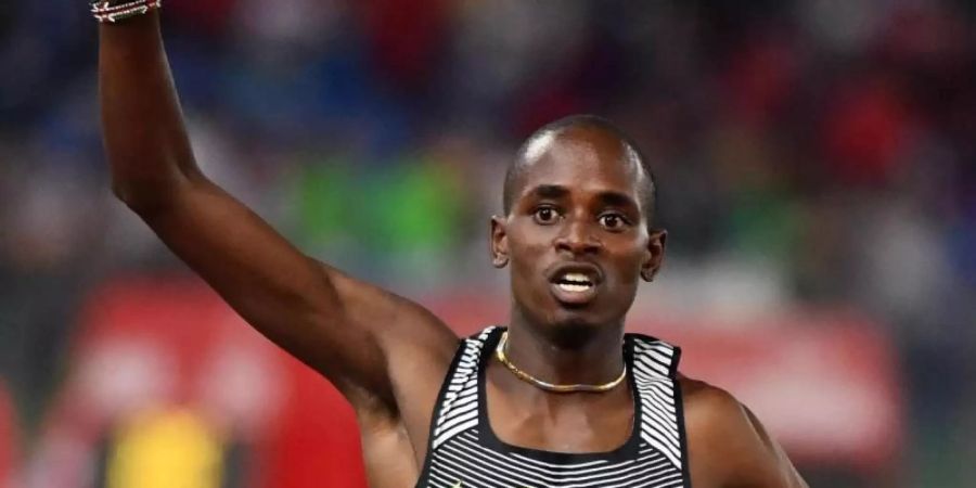 Elijah Motonei Manangoi verpasst wegen Verstössen gegen Anti-Doping-Regeln die Olympischen Spiele. Foto: Ettore Ferrari/ANSA/dpa
