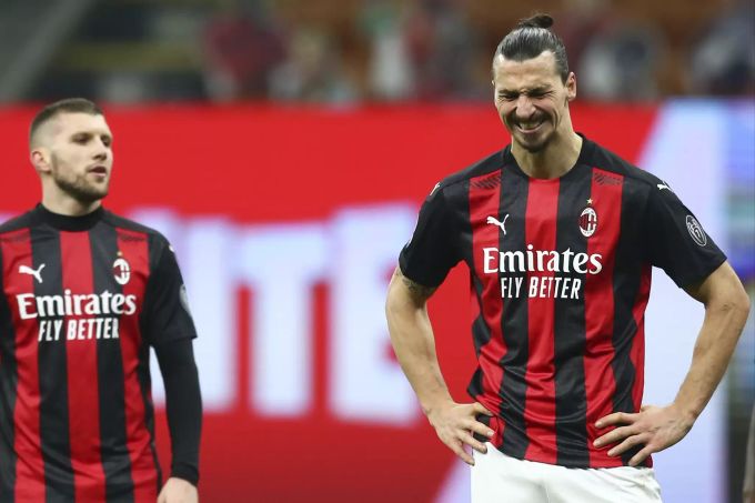 Die Niederlage zuhause gegen Atalanta erzürnt Zlatan Ibrahimovic. Zlatan Ibrahimovic