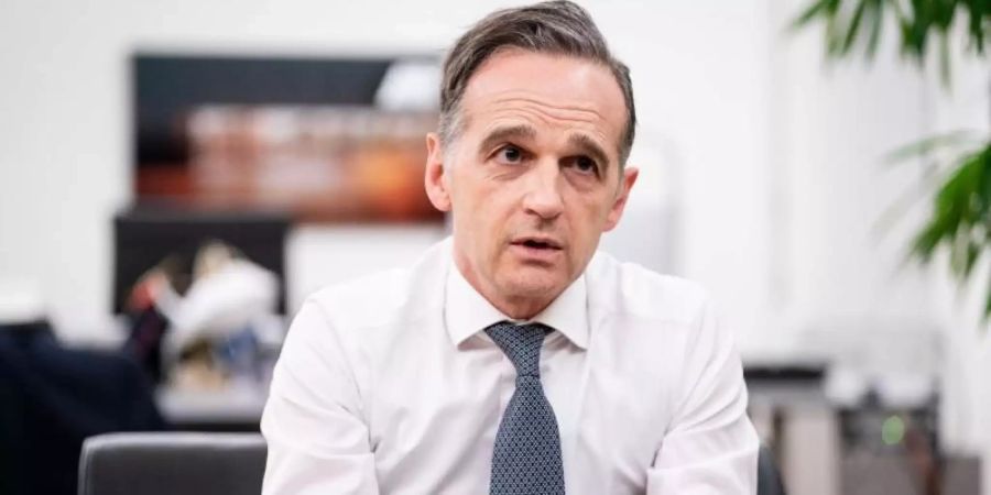 Heiko Maas zieht insgesamt eine positive Bilanz des deutschen EU-Vorsitzes im vergangenen halben Jahr. Foto: Kay Nietfeld/dpa