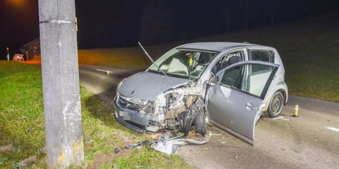Der 72-Jährige wurde beim Unfall mittelschwer verletzt.