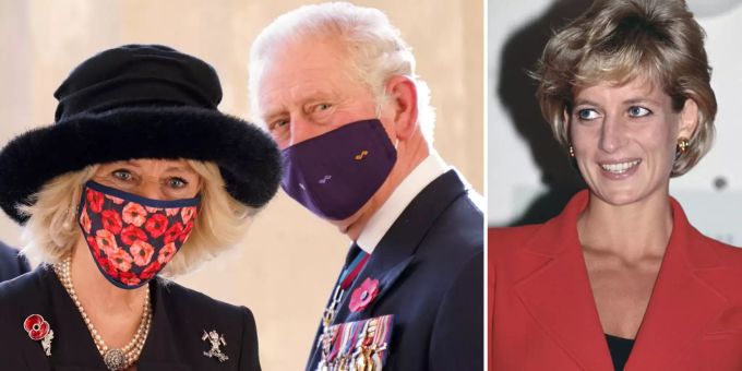 Camilla, Charles, Prince of Wales und Diana. charles, prinz of wales