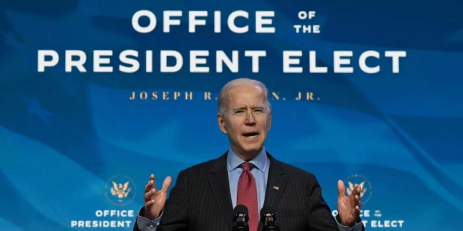 Der zukünftige US-Präsident Joe Biden