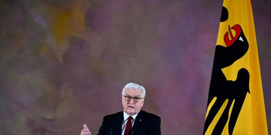 Steinmeier Mitte Dezember im Schloss Bellevue