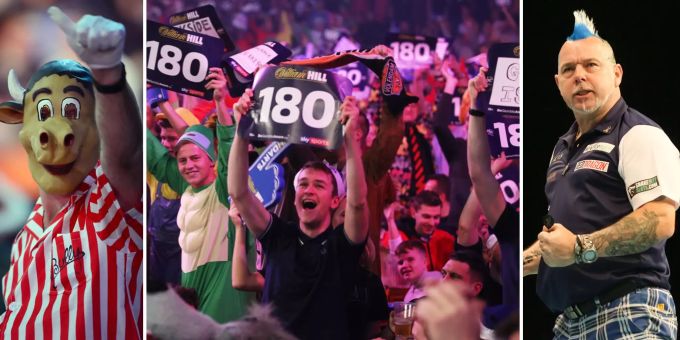 Wegen Corona - Singen verboten an der irren Darts-WM in London!