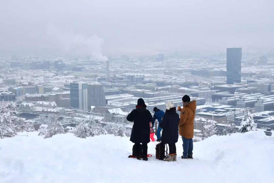 zürich schnee