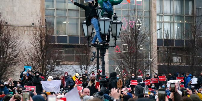 Nawalny-Protest in Moskau