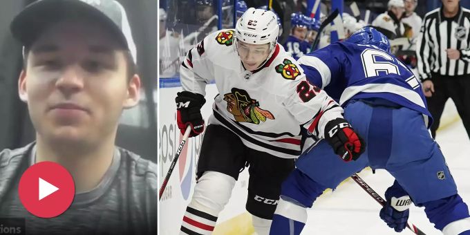 Chicago-Stürmer - Kurashev: «Habe den Puck meines 1. Tors noch nicht»