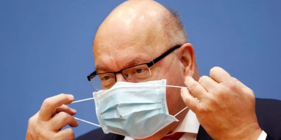 Wirtschaftsminister Peter Altmaier (CDU) ist gegen ein Recht auf Homeoffice. Foto: Michele Tantussi/Reuters-Pool/dpa
