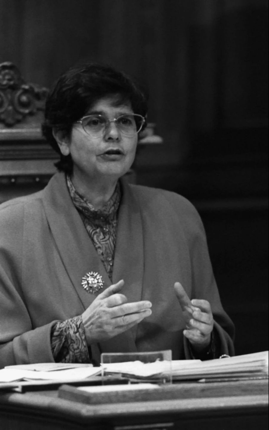 SP Bundesrat Ruth Dreifuss