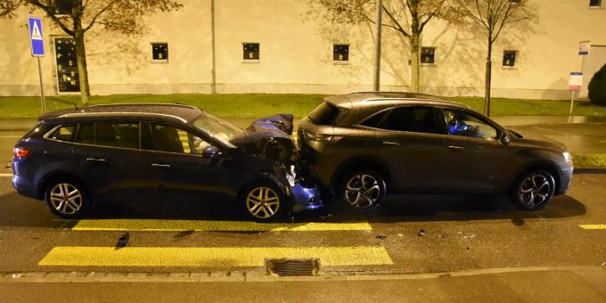 Auffahrkollision.