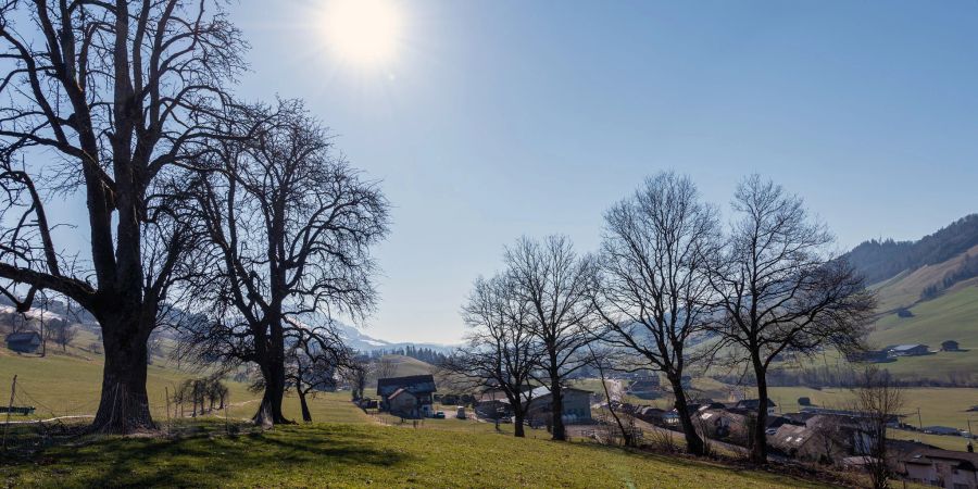 Entlebucher Landschaft bei Hasle LU.