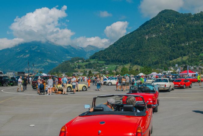 British Car Meeting 2022 auf dem Flugplatz Mollis GL