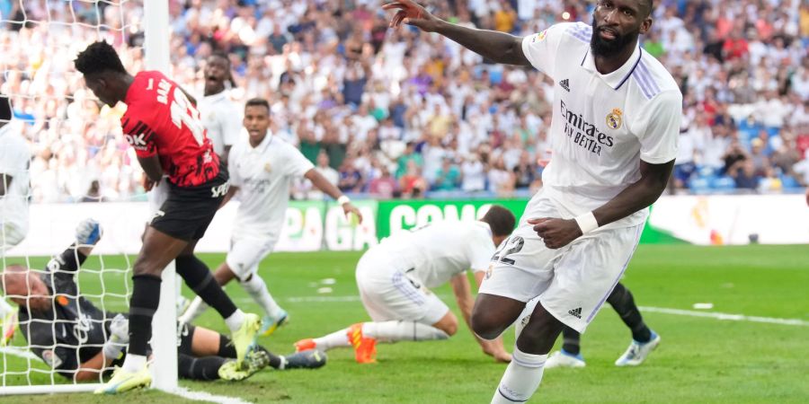 Real-Profi Antonio Rüdiger hat sich in Madrid etabliert.