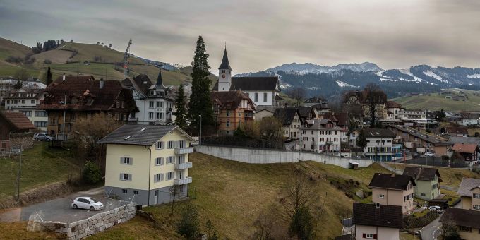 Blick auf Entlebuch. Blick auf Entlebuch.