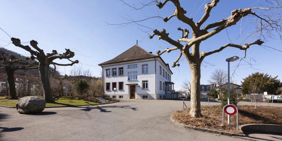 Das Gemeindehaus an der Hauptstrasse in Mägenwil.