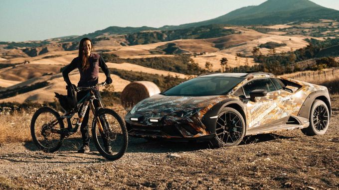 Ein Lamborghini wie keiner zuvor – so agil im Gelände wie ein Mountainbike Lamborghini Huracán Sterrato