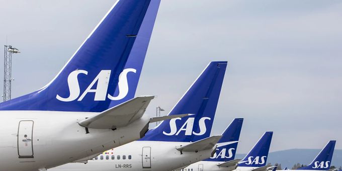 Ein Pilotenstreik hat der SAS die Bilanz verhagelt. (Symbolbild) Ein Pilotenstreik hat der SAS die Bilanz verhagelt. (Symbolbild)