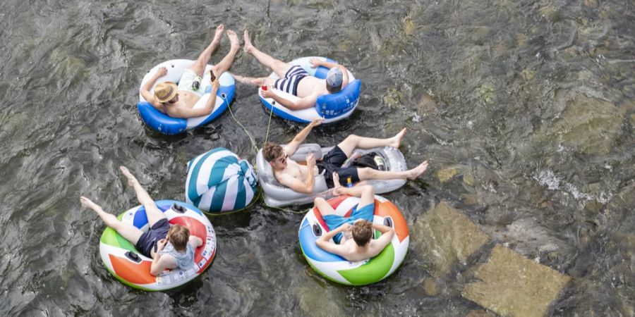 Abkühlung Sommer Hitze Wetter