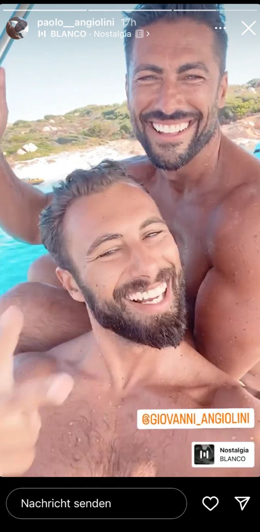 Giovanni Angiolini und sein knackiger Bruder Paolo.