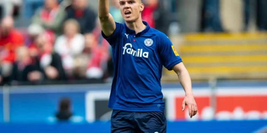 Mathias Honsak spielte in der vergangenen Saison für Holstein Kiel. Foto: Guido Kirchner