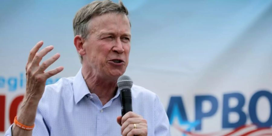 Der frühere Gouverneur von Colorado, John Hickenlooper