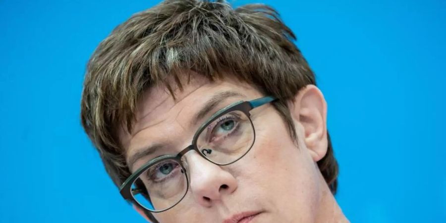 Die CDU-Vorsitzende Annegret Kramp-Karrenbauer. Foto: Michael Kappeler