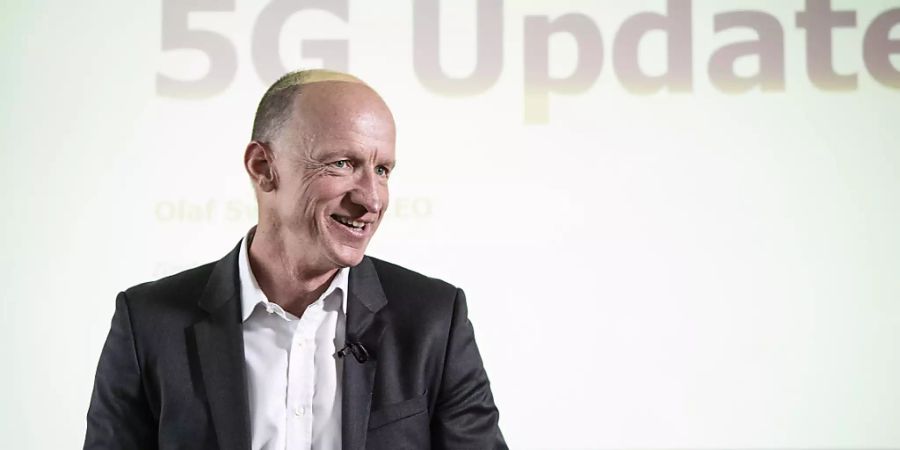 Da hat er gut lachen: Sunrise-CEO Olaf Swantee baut sein 5G-Netz aus (Archivbild).