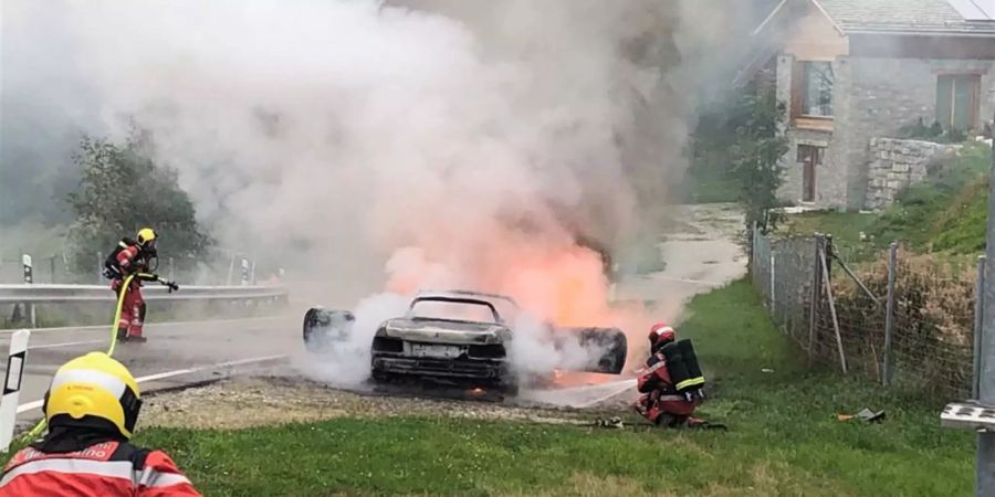 Die Feuerwehr konnte den Brand löschen.