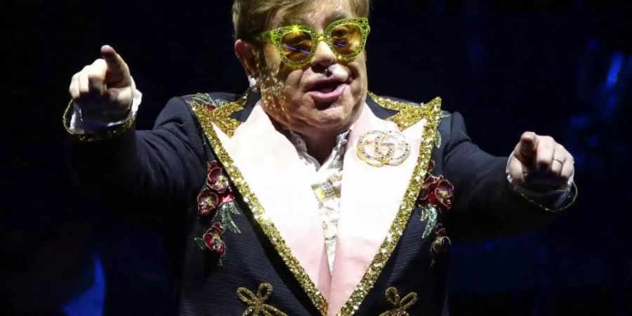 Elton John kritisiert die Zensur schwuler «Rocketman»-Szenen in Russland. Foto: Greg Allen/Invision/AP