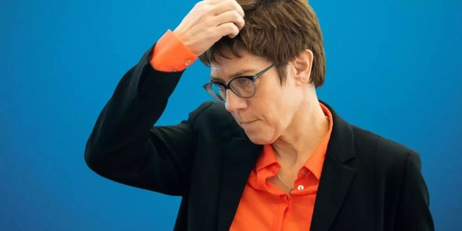 Ob Europawahl oder YouTube-Debatte: Der Start von Annegret Kramp-Karrenbauer als CDU-Chefin war nicht frei von Problemen. Foto: Kay Nietfeld