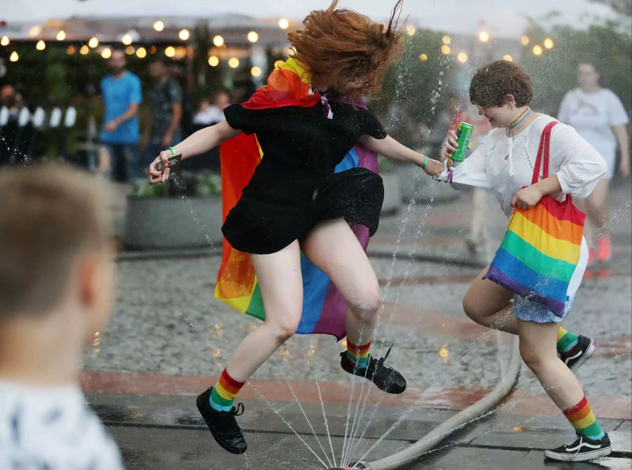 Pride-Parade in Warschau