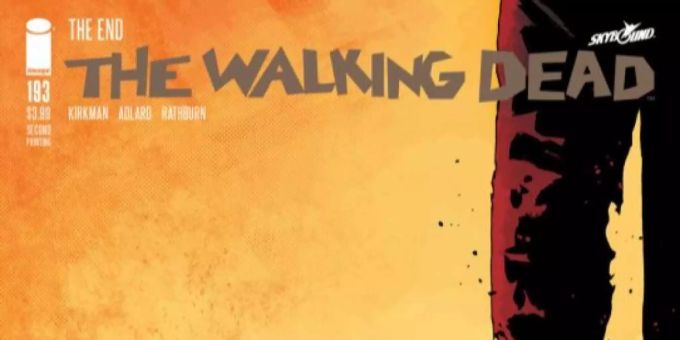 Das Cover der Comic-Serie «The Walking Dead». the walking dead