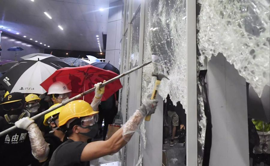 Proteste in Hongkong