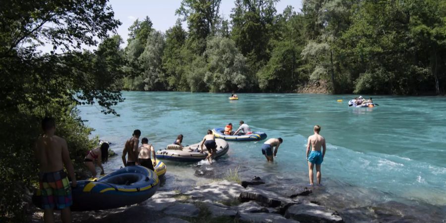 Aare Bern Uttigen