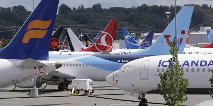 Die Boeing 737 Max 8 ist aktuell gegroundet. Boeing 737 Max