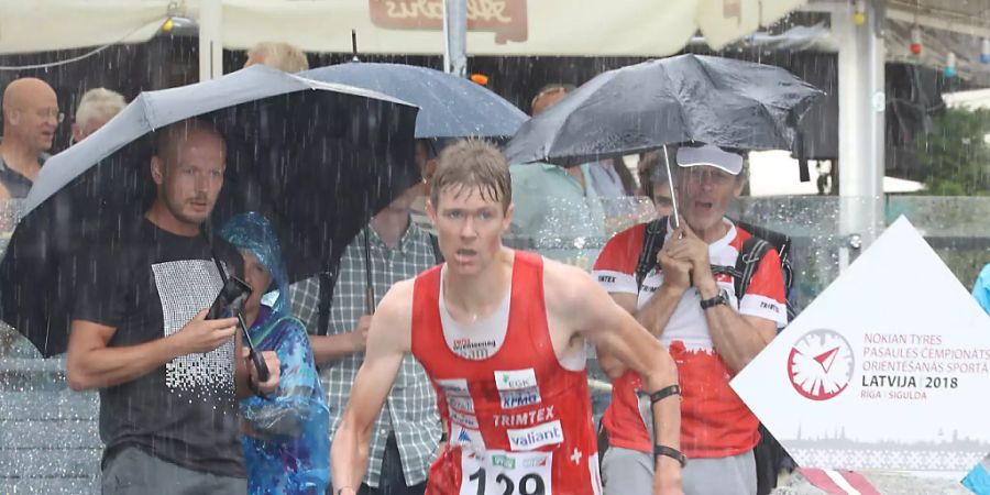 Andreas Kyburz lief 2018 in Riga zu WM-Bronze