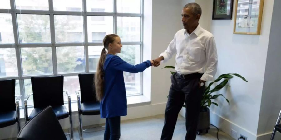 Greta Thunberg Barack Obama