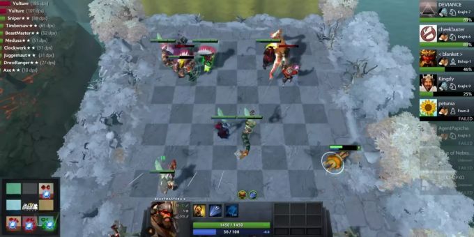 Habt ihr gut genug vorausgedacht? Während dem Kampf auf dem Schachbrett könnt ihr nicht mehr eingreifen. autochess