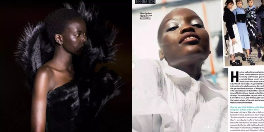 Adut Akech Australien Rassismus