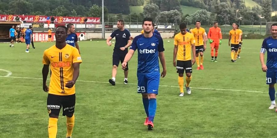 YB Testspiel Levski