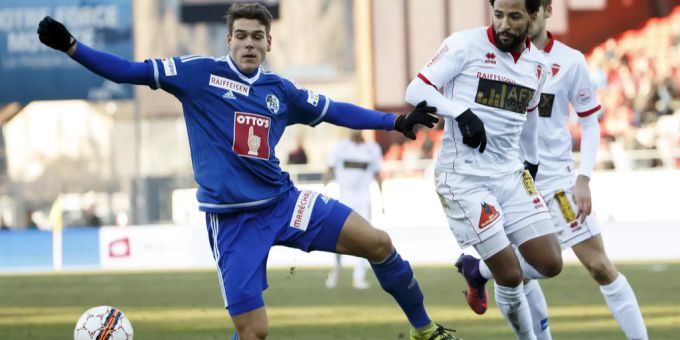 Filip Ugrinic im Einsatz. Er hat beim FC Luzern verlängert. filip ugrinic fc Luzern