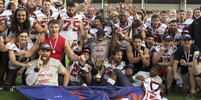 Die Calanda Broncos feierten schon im Vorjahr den Titel. Calanda Broncos