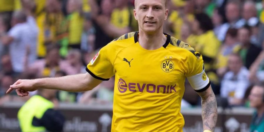 Marco Reus hat die verpasste Meisterschaft für den BVB noch lange nicht verarbeitet. Foto: Federico Gambarini