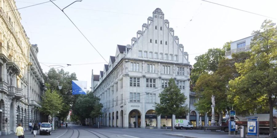 Eine Schweizer Privatbank in Zürich