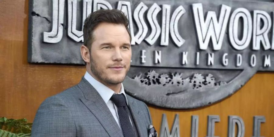 Der Schauspieler Chris Pratt bei der Premiere von «Jurassic World» in Los Angeles. Foto: Chris Pizzello/Invision/AP/dpa