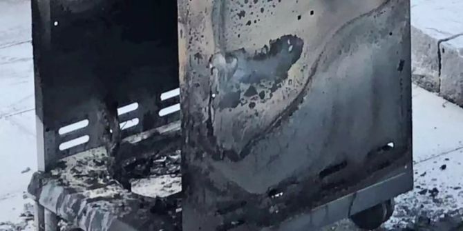 Beim Brand entstand Sachschaden von mehreren Hundert Franken.